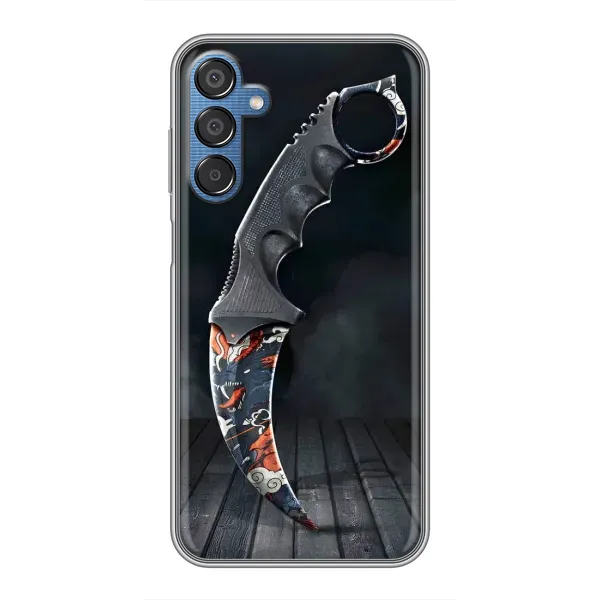 Чехол с рисунком «Кинжал КС ГО» для Samsung Galaxy M15 (M156) Чехол с рисунком «Кинжал КС ГО» для Samsung Galaxy M15 (M156)