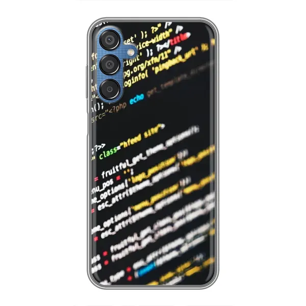 Чехол с рисунком «Код» для Samsung Galaxy M15 (M156) Чехол с рисунком «Код» для Samsung Galaxy M15 (M156)