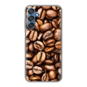 Чохол з зображенням смачної їжі для Samsung Galaxy M15 (M156) (Кава)