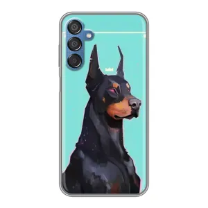 Чехол ДОБЕРМАН для Samsung Galaxy M15 (M156) (Король доберман)