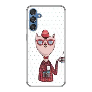 Чехол на тематику: Коты для Samsung Galaxy M15 (M156) (Кот аристократ)