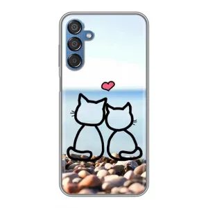 Силиконовые Чехлы Любимому человеку для Samsung Galaxy M15 (M156) (Котейки)