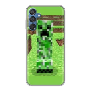 Чохли для Samsung Galaxy M15 (M156) (Персонажі МайнКрафт) (Кріпер 2)