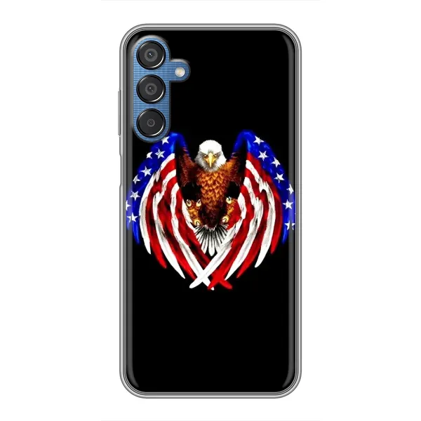 Чехол с рисунком «Крылья США» для Samsung Galaxy M15 (M156) Чехол с рисунком «Крылья США» для Samsung Galaxy M15 (M156)