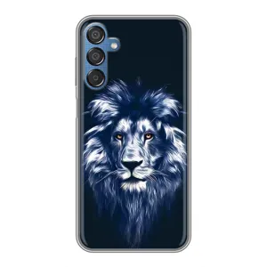 Чохол з картинкою на Samsung Galaxy M15 (M156) (Лев – синій)