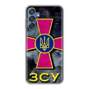 ЗСУ Чехлы (TPU) для Samsung Galaxy M15 (M156) (Лого ЗСУ)