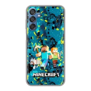 Чохли для Samsung Galaxy M15 (M156) (Персонажі МайнКрафт) (Майнкрафт)
