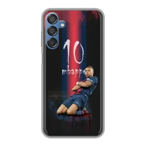 Чехол (TPU) с Футболистом на Samsung Galaxy M15 (M156) (MBAPPE 10)