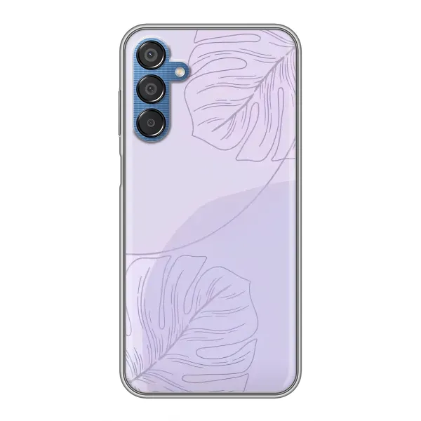Чехол с рисунком «Монстера фиолетовая» для Samsung Galaxy M15 (M156) Чехол с рисунком «Монстера фиолетовая» для Samsung Galaxy M15 (M156)