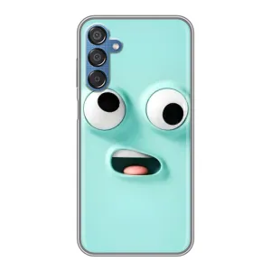 Силиконовые Чехлы (смешные стикеры) для Samsung Galaxy M15 (M156) (Забавное мятное лицо)
