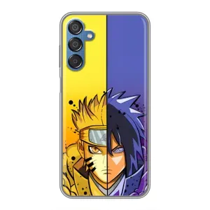Купить Чехлы на телефон с принтом Anime для Samsung Galaxy M15 (M156) (Naruto Vs Sasuke)