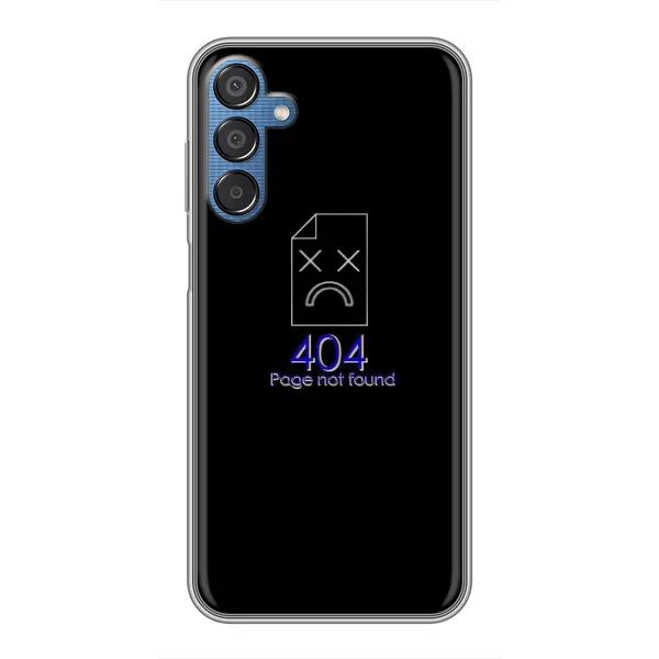 Чехол с рисунком «Ошибка 404» для Samsung Galaxy M15 (M156) Чехол с рисунком «Ошибка 404» для Samsung Galaxy M15 (M156)