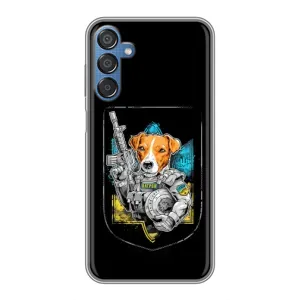 Чохол з принтом для Samsung Galaxy M15 (M156) (Патрон Воїн)