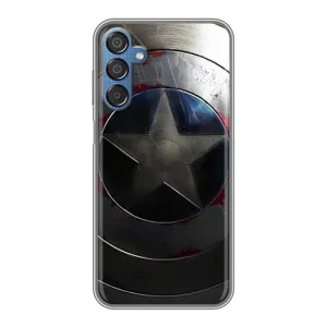 Чохол с Щітом Капітана Америки на Samsung Galaxy M15 (M156) (Ретро Щит Капітана)