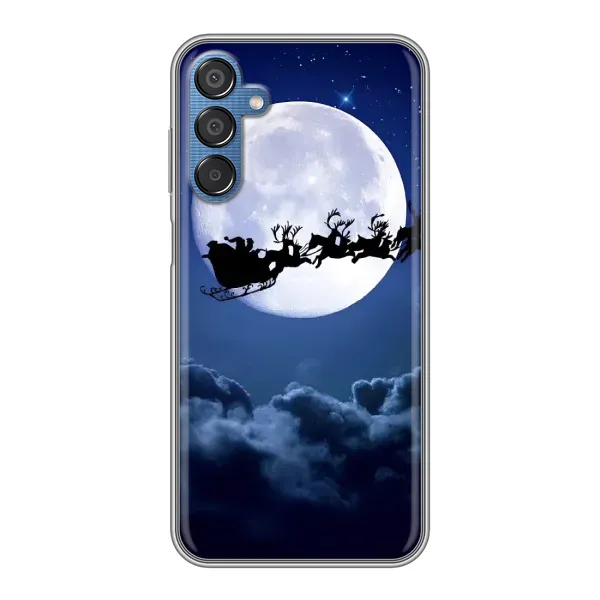 Чехол с рисунком «Санта - луна» для Samsung Galaxy M15 (M156) Чехол с рисунком «Санта - луна» для Samsung Galaxy M15 (M156)