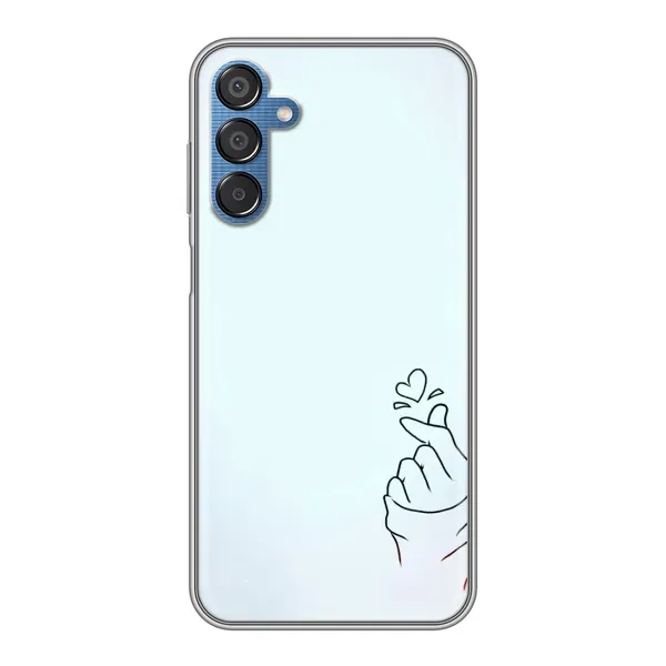 Чехол с рисунком «Сердце на голубом» для Samsung Galaxy M15 (M156) Чехол с рисунком «Сердце на голубом» для Samsung Galaxy M15 (M156)