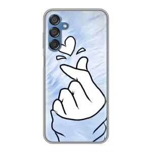 Чехлы (Знак сердечка) на Samsung Galaxy M15 (M156) (Сердечка знак)