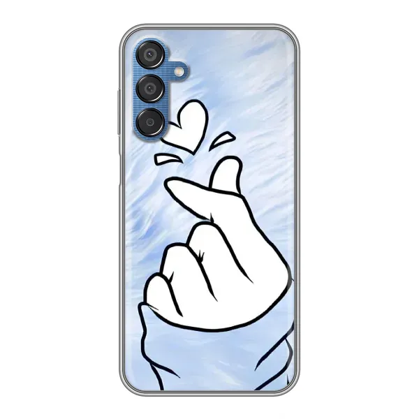 Чехол с рисунком «Сердечка знак» для Samsung Galaxy M15 (M156) Чехол с рисунком «Сердечка знак» для Samsung Galaxy M15 (M156)