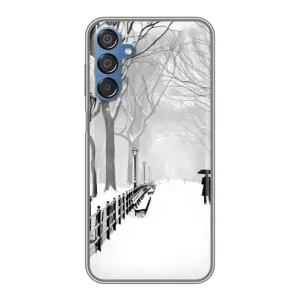 Чехлы на Новый Год Samsung Galaxy M15 (M156) (Снегом замело)