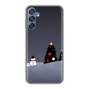 Чехлы на Новый Год Samsung Galaxy M15 (M156) (Снеговички)