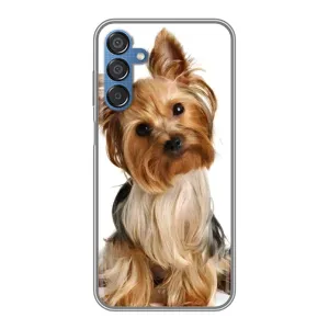 Чехол (ТПУ) Милые собачки для Samsung Galaxy M15 (M156) (Собака Терьер)