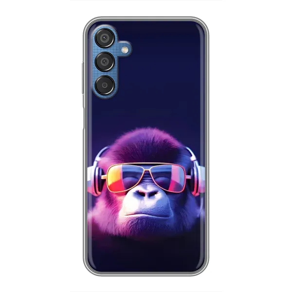 Чехол с рисунком «Стильная обезьяна» для Samsung Galaxy M15 (M156)