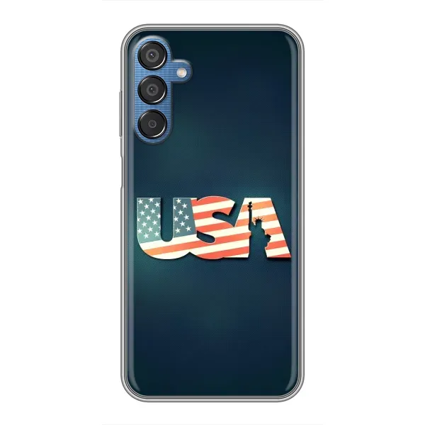 Чехол с рисунком «USA» для Samsung Galaxy M15 (M156) Чехол с рисунком «USA» для Samsung Galaxy M15 (M156)