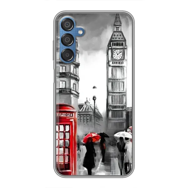 Чехол с рисунком «Вид на Биг Бен» для Samsung Galaxy M15 (M156) Чехол с рисунком «Вид на Биг Бен» для Samsung Galaxy M15 (M156)