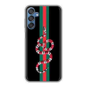 Чехлы Бренд GUCCI для Samsung Galaxy M15 (M156) (Змей Гуччи)
