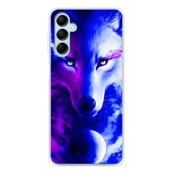 Чехол с рисунком «Арт-Волк» для Samsung Galaxy M16