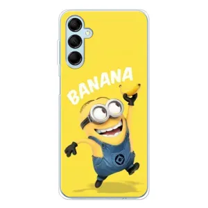 Мультяшный принт на Чехол для Галакси М16 (Banana)