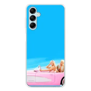 Силиконовый Чехол Барби Фильм на Samsung Galaxy M16 (Барби и Кен)
