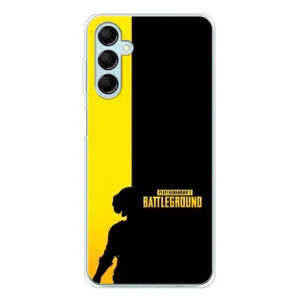 Чохол (TPU) з картинкою "Лого Пабг" на Галаксі М16 (Battlegrounds)