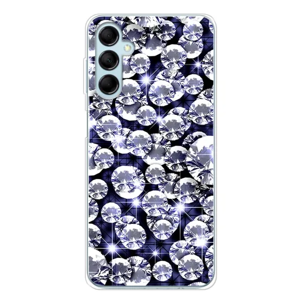 Чехол с рисунком «Бриллианты» для Samsung Galaxy M16