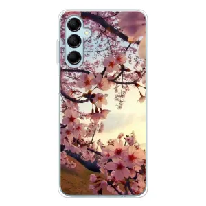 Чехол с принтом САКУРЫ на Samsung Galaxy M16 (Цветущая сакура)