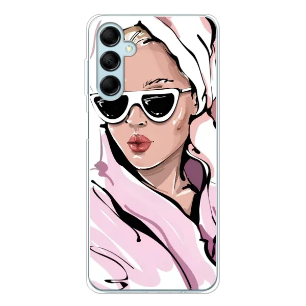 Чехол с рисунком «Девушка в халате» для Samsung Galaxy M16 Чехол с рисунком «Девушка в халате» для Samsung Galaxy M16