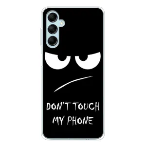 Чехол с прикольным текстом на Samsung Galaxy M16 (Dont)