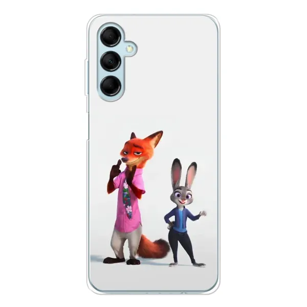Чехол с рисунком «Джуди и Ник» для Samsung Galaxy M16 Чехол с рисунком «Джуди и Ник» для Samsung Galaxy M16