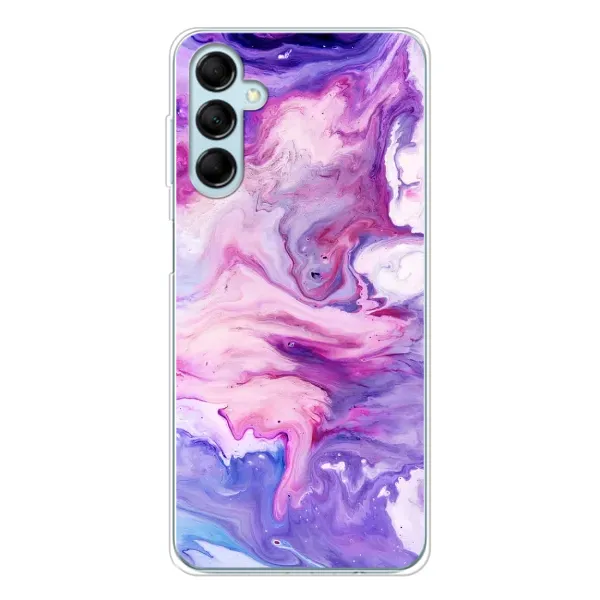 Чехол с рисунком «Фиолетовый мрамор» для Samsung Galaxy M16 Чехол с рисунком «Фиолетовый мрамор» для Samsung Galaxy M16