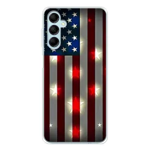 Чехол Флаг USA для Samsung Galaxy M16 (Флаг США 2)