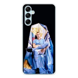 Чохли з принтом на Samsung Galaxy M16 Футболіст (футболіст Холанн)