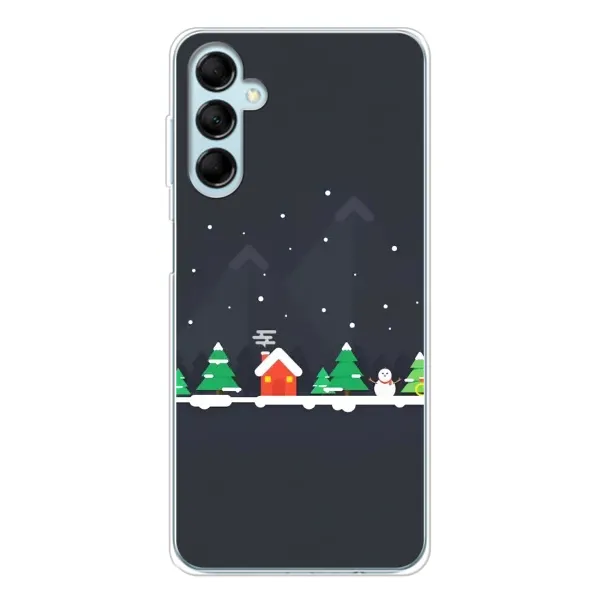 Чехол с рисунком «Город зимний» для Samsung Galaxy M16 Чехол с рисунком «Город зимний» для Samsung Galaxy M16