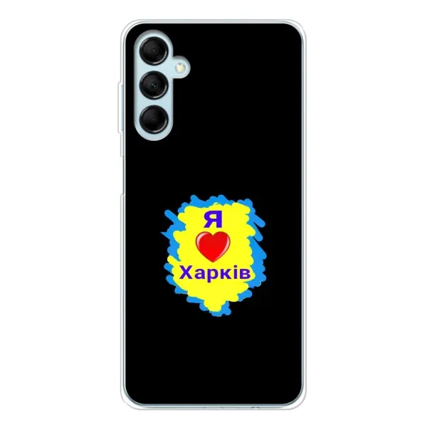 Чехол с рисунком «I LOVE KHARKIV» для Samsung Galaxy M16 Чехол с рисунком «I LOVE KHARKIV» для Samsung Galaxy M16
