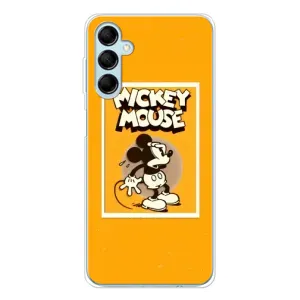 Чехлы с принтом Микки Маус на Samsung Galaxy M16 (Испуганный Микки)