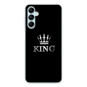 Чехол (Корона на чёрном фоне) для Галакси М16 (KING)