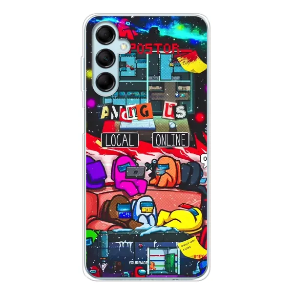 Чехол с рисунком «Команда 2» для Samsung Galaxy M16 Чехол с рисунком «Команда 2» для Samsung Galaxy M16