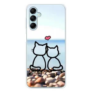 Силіконові Чохли Коханій людині для Samsung Galaxy M16 (Котейки)