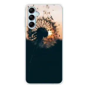 Силиконовый Чехол с одуванчиками на Samsung Galaxy M16 (Красивый одуванчик)