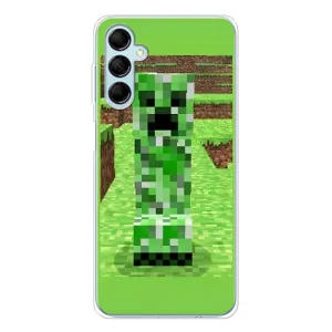 Чохли для Samsung Galaxy M16 (Персонажі МайнКрафт) (Кріпер 2)