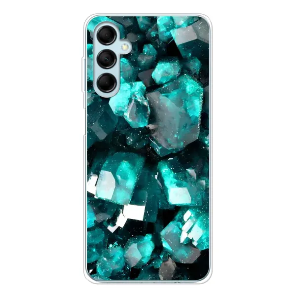 Чехол с рисунком «Кристалы» для Samsung Galaxy M16
